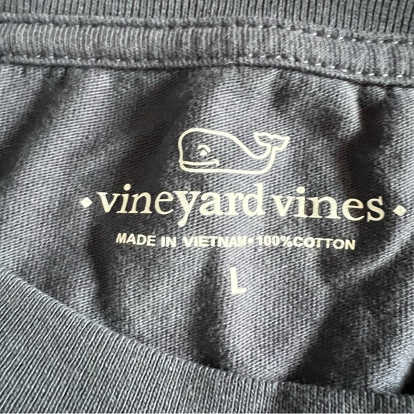 Vineyard Vines Navy St. Patrick's Day Long Sleeve Shirt Large - Picture 4 of 4